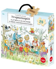 Damm Egmont Hakkebakkeskogen 25 biter trepusle original