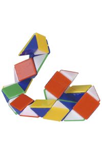 Kubeslange mini 19cm flerfarget