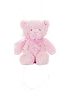 Teddykomaniet liten teddy rosa rosa