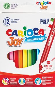 Tusjer Carioca tynne 12 stk original