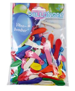 Ballonger vannbomber assortert