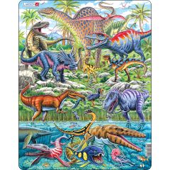 Platepusle Maxi Dinosaurer i farger 70 biter original.