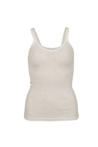 Iris singlet i ull offwhite
