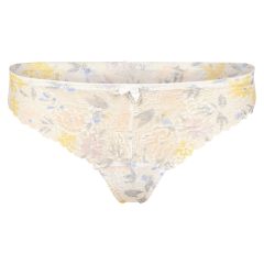 Amanda string truse med blonde 2 pk Hvit-blomstret