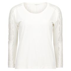 Britney shirt lang arm med blonde Offwhite