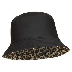 Bøttehatt Brun-svart