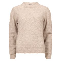 Madeliene strikke genser Beige
