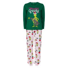 Pyjamas Grinch Grønn-rosa