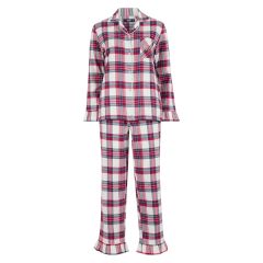 Pyjamas flanell Rødrutet