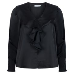 Bluse Saga Sort