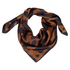 Skjerf Doris 70x70cm Leoprint