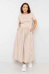 Kjole Sabrina Beige