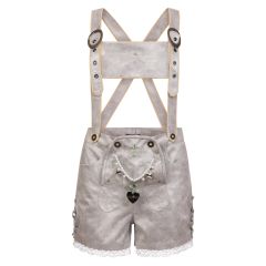 Lederhosen shorts Gisela Beige