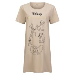 Oversize t-skjorte Disney Beige
