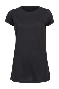 Basic Piper lang t-skjorte sort