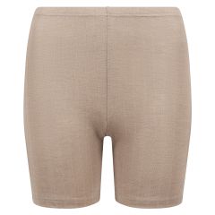 Shorts i merinoull/silke Beige