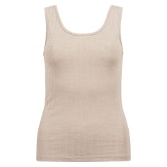 Singlet i merinoull/silke 