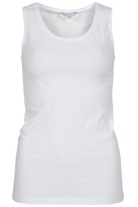 Basic Piper lang singlet hvit