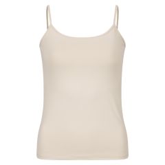 Basic Nora singlet lys beige.