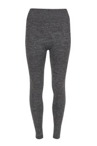 Basic Nova Seamless leggings med børstet innside gråmelert