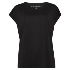 Loose fit treningstopp Sort