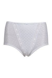 Layla high waist truse hvit
