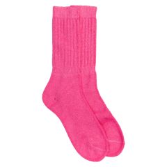 Aerobicsokker Neonrosa