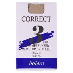 Correct Bolero 3pk strømpebukse melon