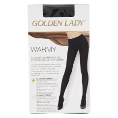 Golden Lady Warmy glatt strømpebukse sort