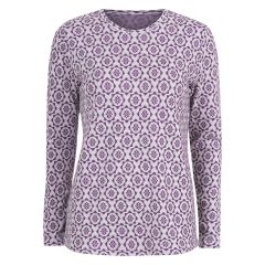 Jaquard genser cerise