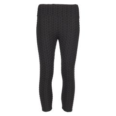 Oceana capri leggings med mønster sort