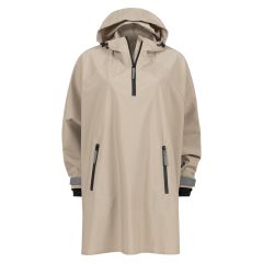 Lifetime Vestland poncho mørk-beige.