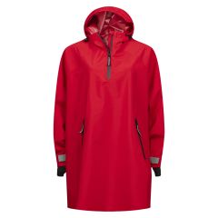 Vestland poncho Rød