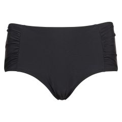 Bikinibukse med rynking i siden sort