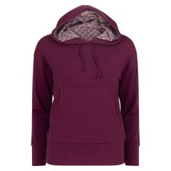 Safa hettegenser cerise.