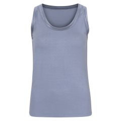 Lifetime Singlet med satengbånd dus blå.