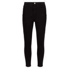 Camilla jeans ankel Vinyl sort