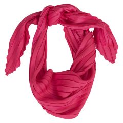 Elida  skjerf plisse fuksia