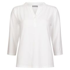 Bluse med knapper Britney Offwhite