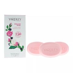 Yardley ROSE Soap 3pk 100gr Original