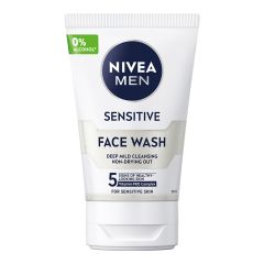 NIVEA MEN Sensitive face wash, 100ml 