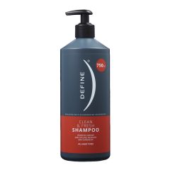 Define Men Clean & Fresh Shampoo 750 ml Original