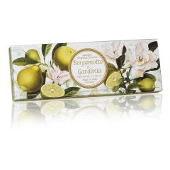 Fiorentino Lavender & Cedar 3 x 100 g Gaveeske Bergamotto & Gardenia
