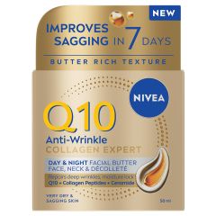 Q10 Anti-Wrinkle Collagen Expert Day & Night Facial Butter, Original