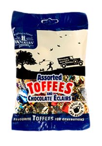 Walkers Toffees assorterte sjokoladekarameller original