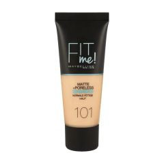 Fit Me Matte & Poreless Foundation Midnight Black 101