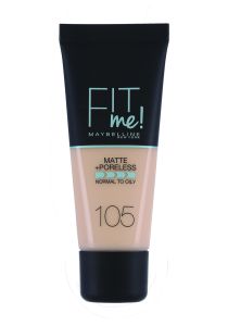 Maybelline Fit Me Matte & Poreless Foundation 105 natural ivory