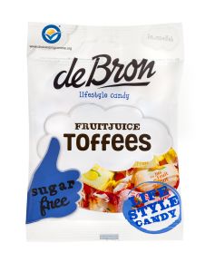 de Bron Fruitjuice toffee fruktsmak