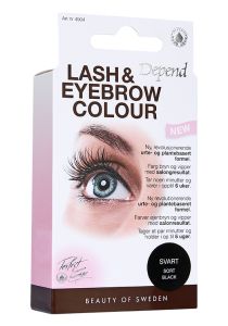 Lash and eyebrow colour Svart