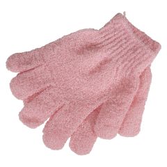 Skrubbhansker rosa